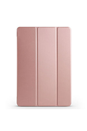 Huawei MatePad 11.5' 2023 Uyumlu Zore Smart Cover Standlı 1-1 Kılıf Rose Gold