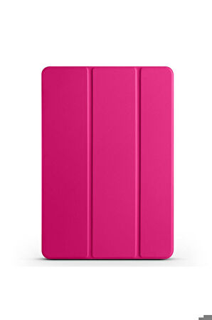 Huawei MatePad 11.5' 2023 Uyumlu Zore Smart Cover Standlı 1-1 Kılıf Pembe