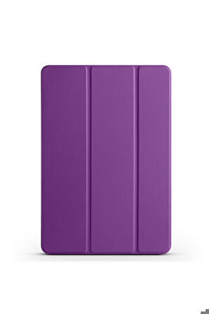 Huawei MatePad 11.5' 2023 Uyumlu Zore Smart Cover Standlı 1-1 Kılıf Mor