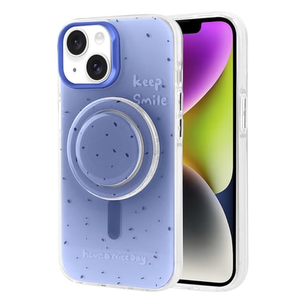 Apple iPhone 14 Uyumlu Kılıf M-safe Şarj Özellikli Tak-Çıkar Pop Soketli Zore Tiktok Kapak