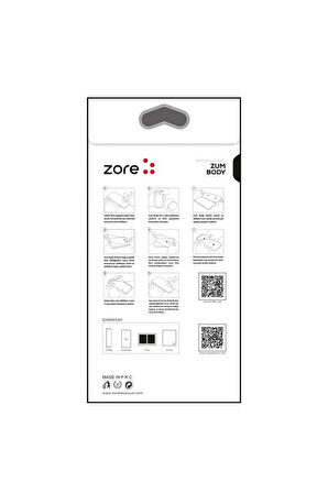 Apple iPhone 15 Pro Max Uyumlu Zore Mat Zum Body Arka Koruyucu
