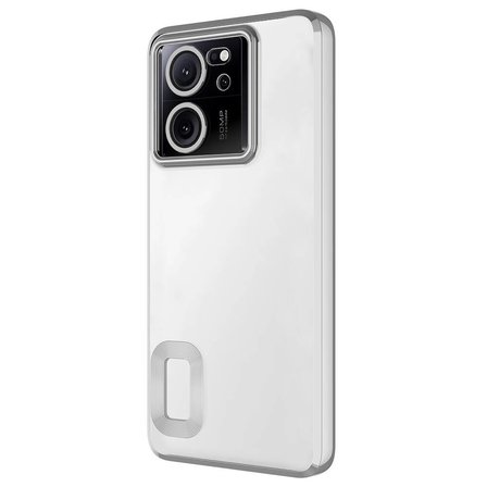 Xiaomi Mi 13T Uyumlu Kılıf Kamera Korumalı Logo Gösteren Zore Omega Kapak