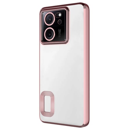 Xiaomi Mi 13T Uyumlu Kılıf Kamera Korumalı Logo Gösteren Zore Omega Kapak