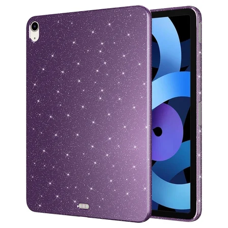 Apple iPad Air 10.9 2022 (5 Nesil) Uyumlu Simli Parlak Görünümlü Zore Tablet Koton Kılıf
