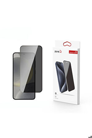 Samsung Galaxy S24 Plus Uyumlu Zore Kor Privacy Cam Ekran Koruyucu