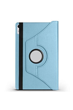 Lenovo Tab P11 11.5 (2.Nesil) TB350UF Zore Dönebilen Standlı Kılıf Mavi