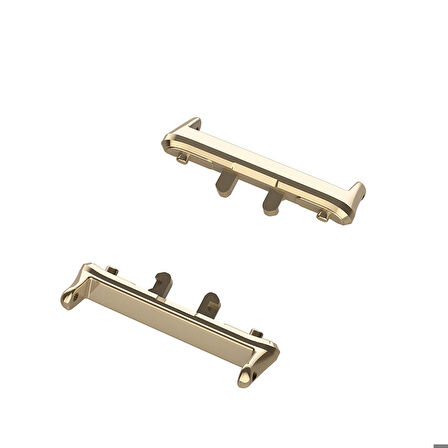 Samsung Galaxy Fit 3 Uyumlu Metal Kordon Dönüştürücü Gold