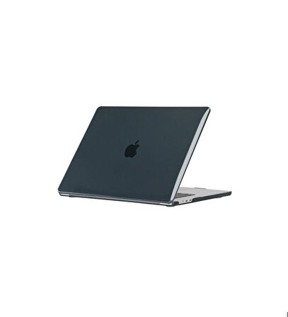 Apple Macbook 15&prime; Air M3 A3114 Zore MSoft Kristal Kapak Siyah