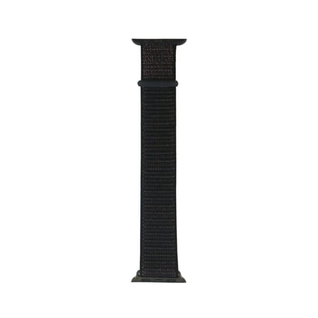 Apple Watch 7 41mm Uyumlu Kordon Hasır Örgü Kumaş Band-03 Strap Kayış