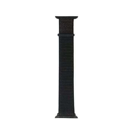 Apple Watch 7 45mm Uyumlu Kordon Hasır Örgü Kumaş Band-03 Strap Kayış