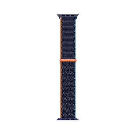 Apple Watch 7 45mm Uyumlu Kordon Hasır Örgü Kumaş Band-03 Strap Kayış