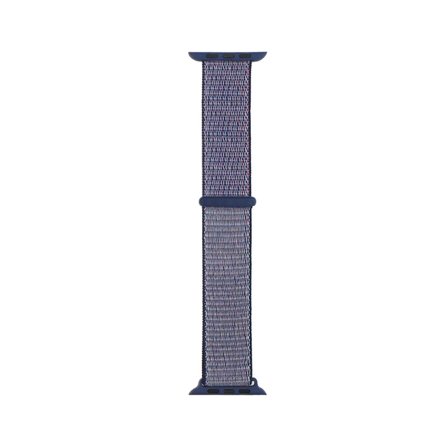 Apple Watch 7 45mm Uyumlu Kordon Hasır Örgü Kumaş Band-03 Strap Kayış