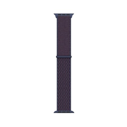 Apple Watch 7 45mm Uyumlu Kordon Hasır Örgü Kumaş Band-03 Strap Kayış