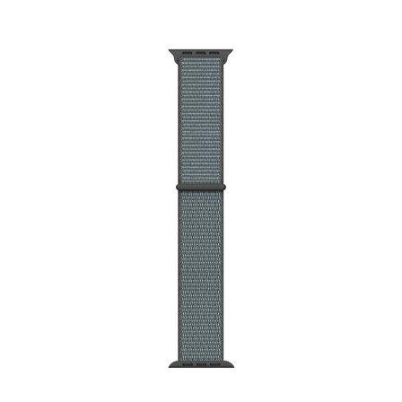 Apple Watch 7 45mm Uyumlu Kordon Hasır Örgü Kumaş Band-03 Strap Kayış