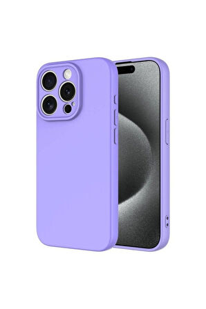 Apple iPhone 15 Pro Max Uyumlu Kılıf Zore Mara Lansman Kapak Lila