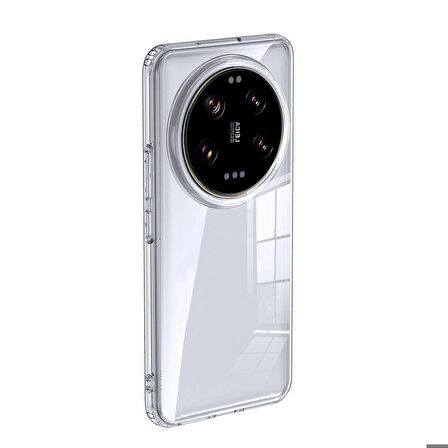 Xiaomi Mi 14 Ultra Uyumlu Kılıf Zore Volks Kapak Renksiz