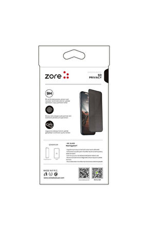 Samsung Galaxy A33 5G Uyumlu Zore New 5D Privacy Temperli Ekran Koruyucu