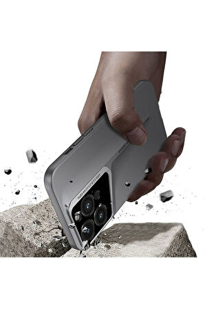 Apple iPhone 15 Pro Max Uyumlu Kılıf Ultra İnce Kamera Korumalı Sert Rubber Zore Procase Kapak