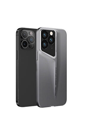 Apple iPhone 15 Pro Uyumlu Kılıf Ultra İnce Kamera Korumalı Sert Rubber Zore Procase Kapak