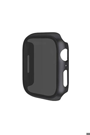 Apple Watch 40mm Uyumlu Sert PC Kasa ve Privacy Hayalet Ekran Koruyucu Zore Watch Gard 32