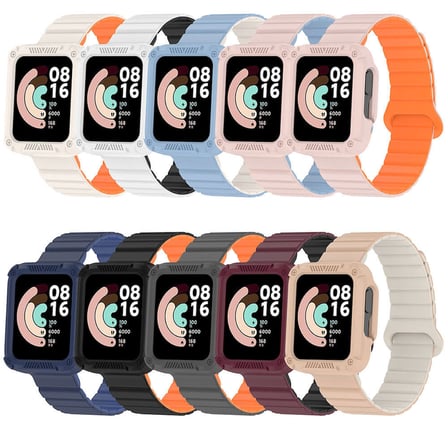 Xiaomi Redmi Watch 1 Uyumlu Silikon Kordon Zore KRD-105 Strap Kayış
