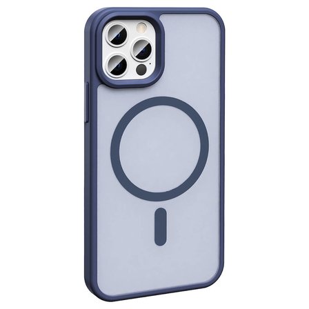 Apple iPhone 12 Pro Uyumlu Kılıf M-safe Şarj Özellikli Mat Arka Yüzey Zore Sio Kapak