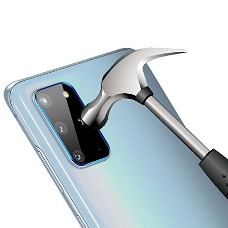 Samsung Galaxy S20 Plus Uyumlu Ekran Camı Zore Nano Kamera Koruyucu