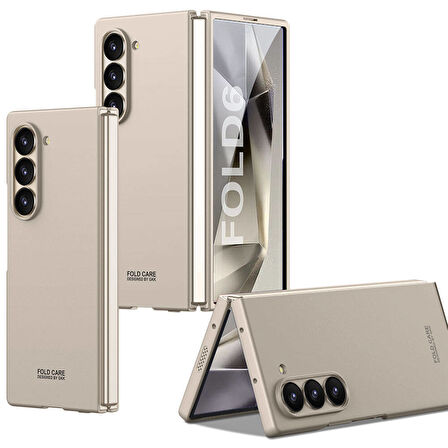 Samsung Galaxy Z Fold 6 Uyumlu Kılıf Zore Sert Kıpta Kapak