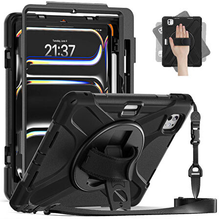 Apple iPad Pro 11 2024 Uyumlu Zore Defender Tablet Silikon