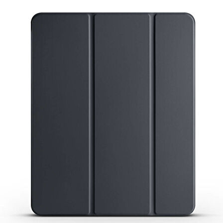 Apple iPad Air 10.9 2020 Uyumlu (4.Nesil) Zore Smart Cover Kalem Bölmeli Standlı 1-1 Kılıf
