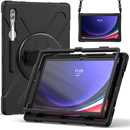 Samsung Galaxy Tab S10 Ultra Uyumlu Zore Defender Tablet Silikon