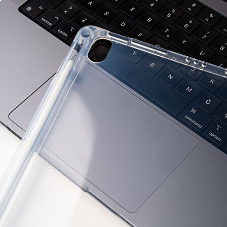 Apple iPad Air 10.9 2022 (5.Nesil) Uyumlu Zore Kalemli Tablet Silikon Kılıf