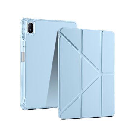 Huawei Mate Uyumlupad SE 11 Kılıf Zore Tri Folding Kalem Bölmeli Standlı Kılıf
