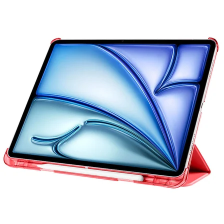 Apple iPad Air 13 2025 M3 Uyumlu Zore Smart Cover Kalem Bölmeli Standlı 1-1 Kılıf