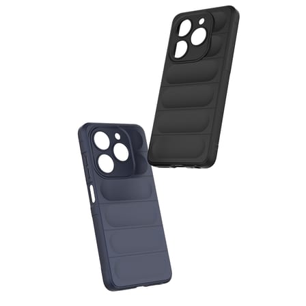 Tecno Spark 20C Uyumlu Kılıf Esnek TPU Oyuklu Arka Yüzey Tasarımlı Zore Etnik Silikon Kapak