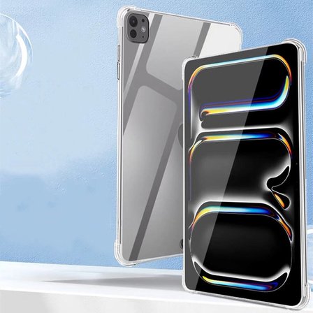 Apple iPad Pro 13 2025 M5 Uyumlu Kılıf Zore Tablet Nitro Anti Shock Silikon Kapak