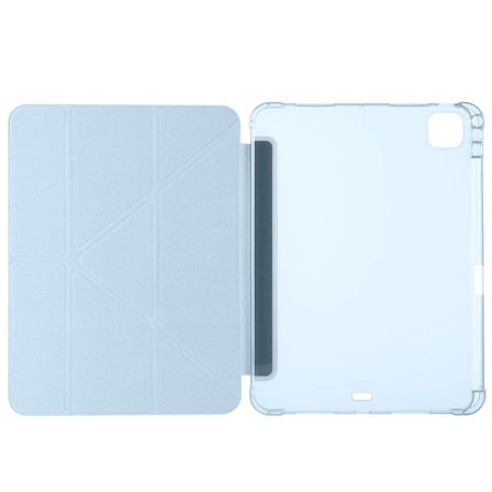 Apple iPad Pro 11 2025 M5 Uyumlu Kılıf Zore Tri Folding Kalem Bölmeli Standlı Kılıf