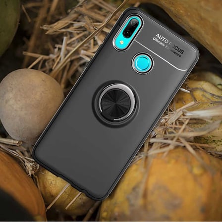 Huawei Y6 2019 Uyumlu Kılıf Zore Ravel Silikon Kapak