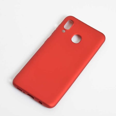 Samsung Galaxy A20 Uyumlu Kılıf Zore Premier Silikon Kapak