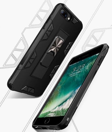 Apple iPhone 8 Plus Uyumlu Kılıf Zore Volve Kapak