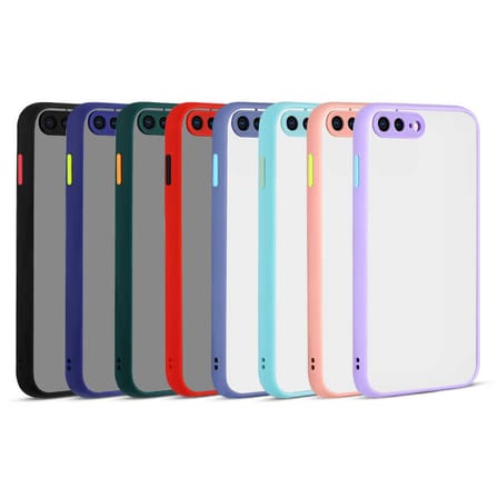 Apple iPhone 8 Plus Uyumlu Kılıf Zore Hux Kapak
