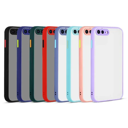 Apple iPhone 8 Plus Uyumlu Kılıf Zore Hux Kapak