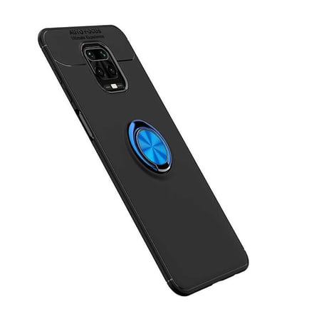 Xiaomi Redmi Note 9 Pro Uyumlu Kılıf Silikon Yüzüklü Yumuşak Zore Ravel Kapak