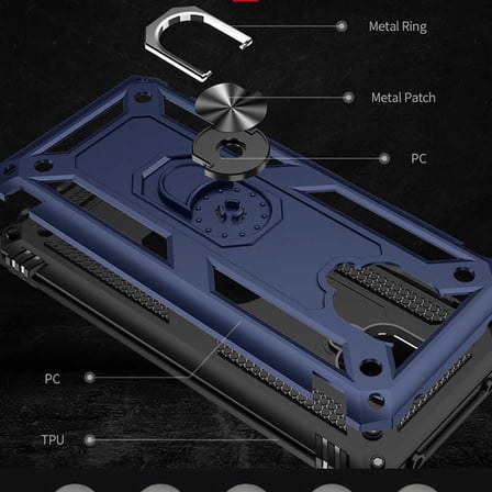 Xiaomi Redmi Note 9 Pro Uyumlu Kılıf Zore Vega Kapak