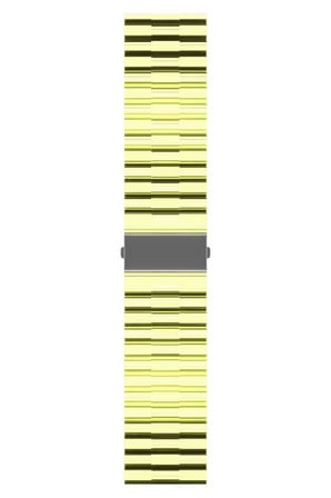 Samsung Galaxy Watch Active 2 44mm Uyumlu 20mm Kordon Şeffaf Renkli Transparan KRD-27 Kayış