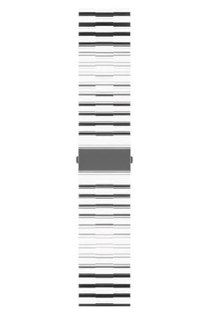 Samsung Galaxy Watch Active 2 44mm Uyumlu 20mm Kordon Şeffaf Renkli Transparan KRD-27 Kayış