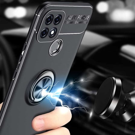 Oppo A15S Uyumlu Kılıf Zore Ravel Silikon Kapak