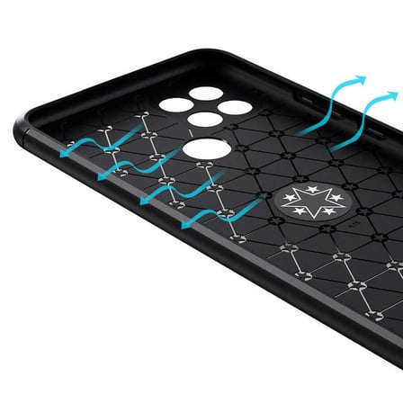Oppo A15S Uyumlu Kılıf Zore Ravel Silikon Kapak
