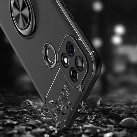 Oppo A15S Uyumlu Kılıf Zore Ravel Silikon Kapak