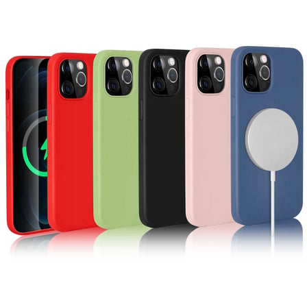 Apple iPhone 12 Pro Uyumlu Kılıf Zore Silksafe Wireless Kapak